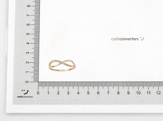 anillo oro 18k con piedra con circonita