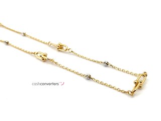 cadena oro 18k 22cm