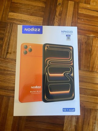 Tablet Nodizz NPAD23 Gris/Naranja + Accesorios