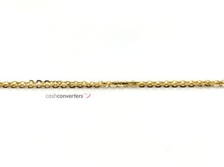 cadena oro 18k 25cm