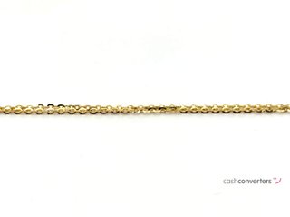 cadena oro 18k 25cm