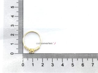 sortija oro 18k con piedra con circonita t. 16 (17,84 mm)