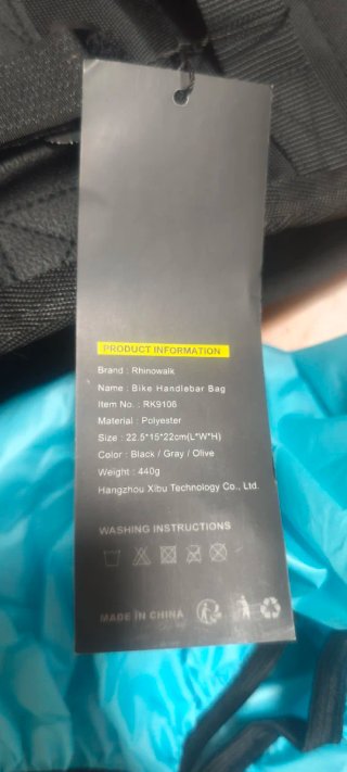 Bolsa Manillar Rhinowalk RK9106