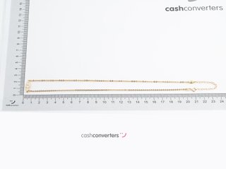 collar oro 18k 22cm