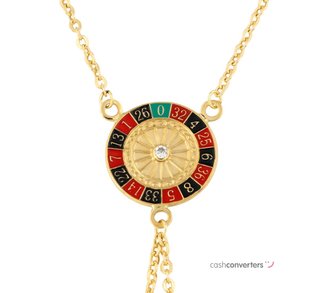 manita oro 18k con piedra con circonita