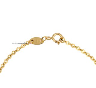 manita oro 18k con piedra con circonita