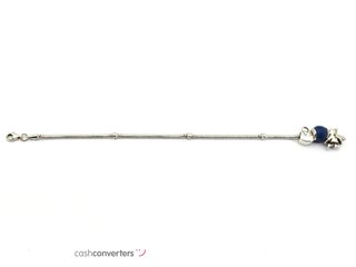 pulsera plata 925mm con piedra con circonita