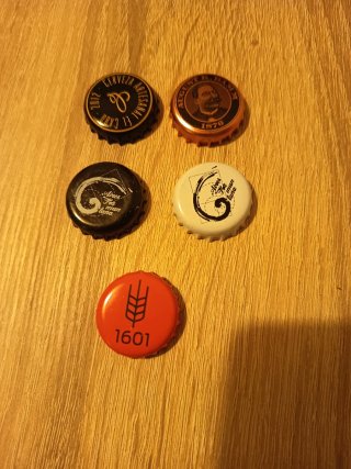 5 Chapas Cerveza Artesanal