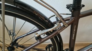 Bicicleta paseo trekking 700, Talla 17