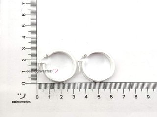 argollas plata 925mm