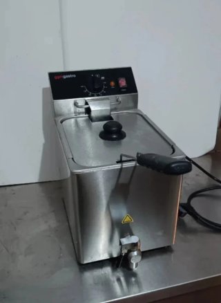 Freidora Industrial 8L Acero Inoxidable