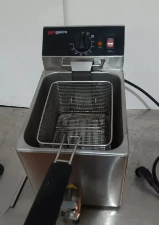 Freidora Industrial 8L Acero Inoxidable
