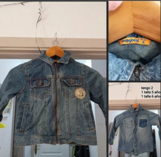 Chaqueta vaquera Mayoral talla 3/ 2 vaqueras finas