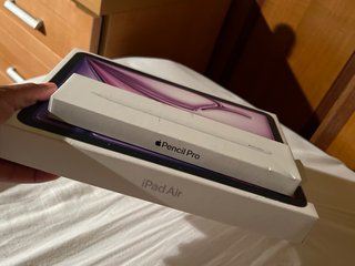 iPad Air 11 M3 Morado + Apple Pencil Pro
