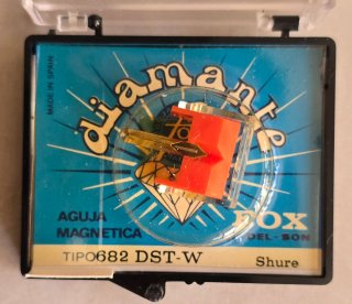 Aguja Tocadiscos Fox 681/882 DST-W Diamante
