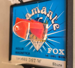 Aguja Tocadiscos Fox 681/882 DST-W Diamante