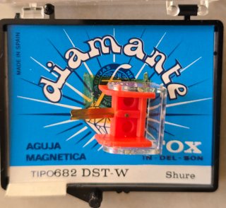 Aguja Tocadiscos Fox 681/882 DST-W Diamante