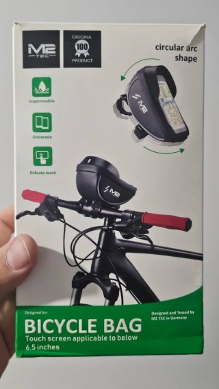 Bolsa Manillar Bici Impermeable Táctil