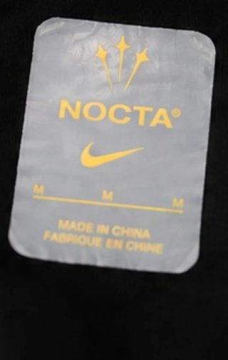 Pantalón Nike Tech Fleece NOCTA Negro
