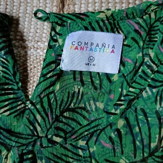 Blusa COMPANHIA FANTASIA verde M