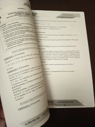 Apuntes selectividad/pau de MATEMATICAS