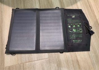 Panel solar plegable 10w