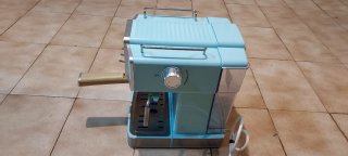 Cafetera Cumbia Vintage Azul