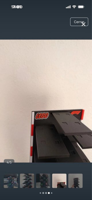 Expositor Mini F1 Lego