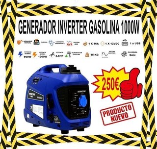 GENERADORES GASOLINA 1000W a 6500W