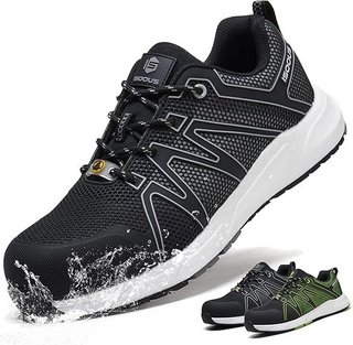 ISOOUS zapatos seguridad S3 SRC ESD impermeables