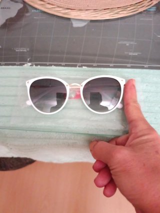 Gafas de Sol Blancas y Negras