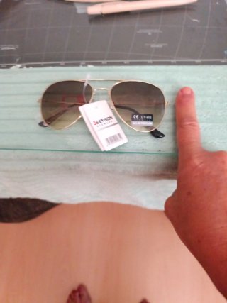 Gafas de Sol SEEVISION UV400 Dorado Marrón