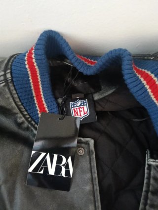 Chaqueta Zara NFL New York Giants