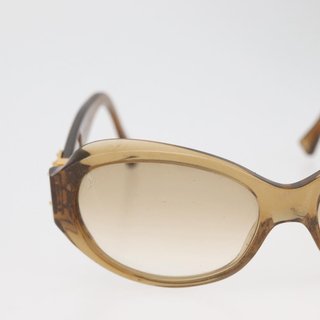 LOUIS VUITTON Supsongron Sunglasses plastic Brown