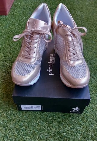 Scarpe Primadonna oro/argento