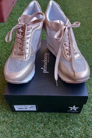 Scarpe Primadonna oro/argento
