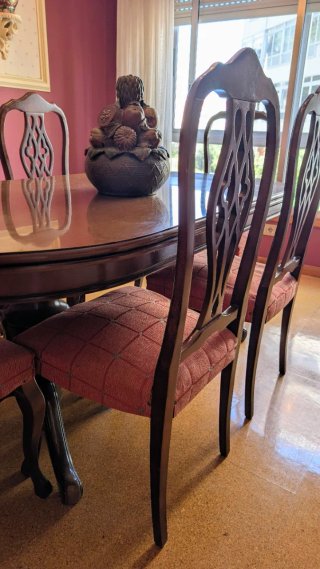 Mesa de comedor + 6 sillas