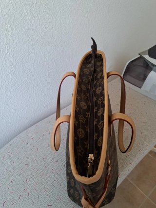 Bolso de mano estampado