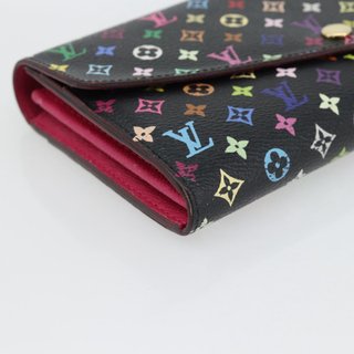 LOUIS VUITTON Monogram Multicolor Portefeiulle