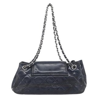 CHANEL Matelasse Chain Purse Bag Patent Leather