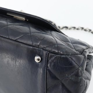 CHANEL Matelasse Chain Purse Bag Patent Leather