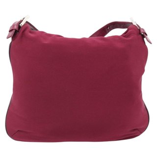 FENDI Mamma Baguette Shoulder Bag Jersey Purple