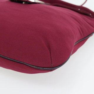 FENDI Mamma Baguette Shoulder Bag Jersey Purple