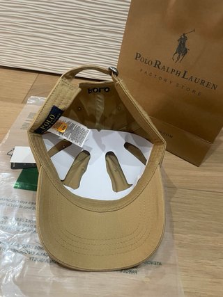 Cappello Polo Ralph Lauren Beige cammello