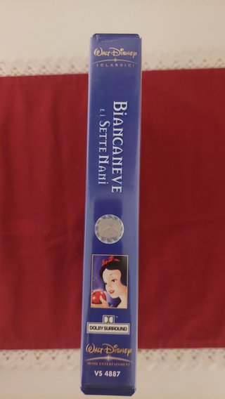 3 VHS Disney Originali