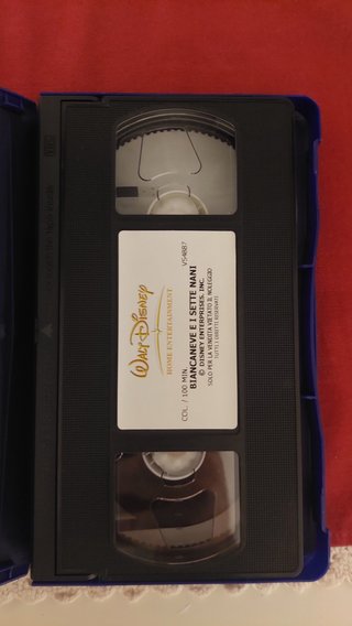 3 VHS Disney Originali