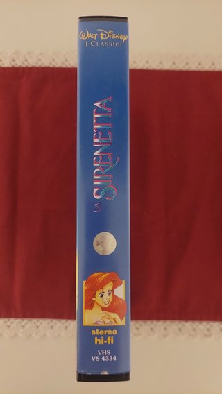 3 VHS Disney Originali