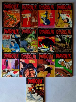 Diabolik anno XV (1976) 26 fumetti