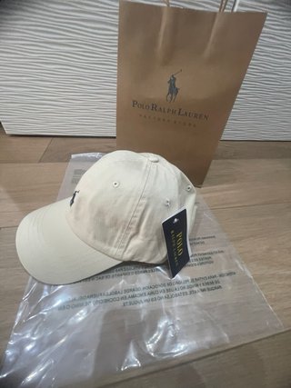 Cappello Polo Ralph Lauren Beige chiari
