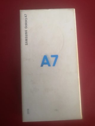 Samsung Galaxy A7 (2018) Negro/Azul